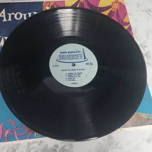 Around the World in 80 Days Vinyl Record - Picture 15 of 16